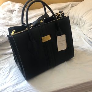 Alexandra K 1.6 Maxi black tote bag